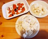 鮭とじゃがいものミルクスープ作り方1写真