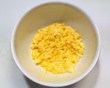 野沢菜漬けと豚挽き肉のあんかけ炒飯作り方7写真