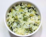 野沢菜漬けと豚挽き肉のあんかけ炒飯作り方8写真