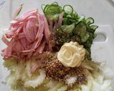 セロリとハムの簡単サラダ♪作り方5写真