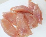 鶏むね肉とブロッコリーの甘醤油ダレ作り方1写真