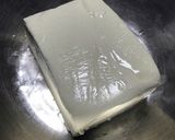 炊飯器で低糖質やわらかチーズケーキ作り方2写真