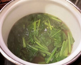 フワフワたまごとほうれん草のスープ作り方4写真