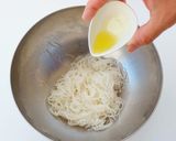 生ハムとレモンの冷やし白湯ビーフン作り方6写真