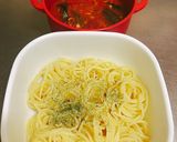 茄子と豚肉のトマトパスタ作り方11写真