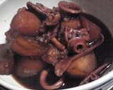 イカと大根の煮物作り方7写真