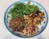 ルッコラとレンズ豆のサラダ作り方6写真