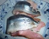 さんまとベーコンのはさみ焼き♪作り方4写真
