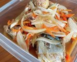 ズボラ飯★調味料2つ★サバ缶★南蛮漬け作り方5写真