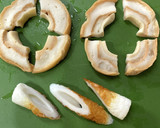 ちくわと車麩の煮物作り方1写真
