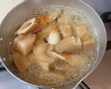 ちくわと車麩の煮物作り方2写真