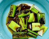 焼きネギの甘酢和え作り方3写真