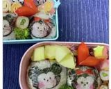 簡単キャラ弁_φ( ̄ー ̄ )<横着編>作り方46写真