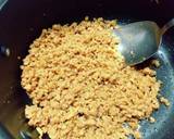 鶏そぼろ丼2(しらす、高菜と合わせ)作り方4写真