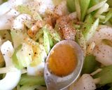 イカとセロリの炒め物作り方5写真