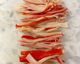 端までカニカマ入り玉子焼き^^作り方1写真