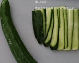 半分に折るだけ。ヘルシーサラダおりぎり作り方3写真