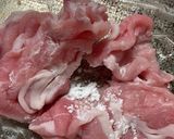 【お弁当】豚ピーオイスターソース炒め作り方3写真