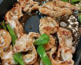 【お弁当】豚ピーオイスターソース炒め作り方5写真