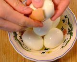 フレンチ食堂のゆで卵　（ウフミモザ）作り方1写真
