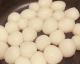 白玉団子入り かぼちゃスープ作り方2写真