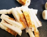 水菜とちくわの味噌マヨサラダ作り方1写真