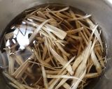 鶏ごぼうつけうどん作り方1写真