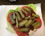 メガハンバーガー作り方15写真