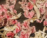 ゴボウと牛肉味噌炒め作り方2写真
