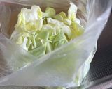 #たっぷり油揚げの#時短キャベツ炒め作り方1写真