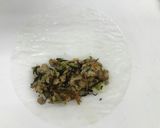 鶏きんぴらで生春巻きフライ作り方3写真