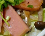 おさかなのソーセージの塩ダレ丼！作り方4写真