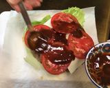 メガハンバーガー作り方14写真