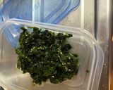 新物生海苔で佃煮と卵焼き！作り方1写真