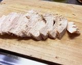 レンジで簡単！蒸し鶏と特製香味ネギダレ作り方5写真