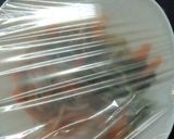 時短簡単☆千切り蒸し野菜のごま油和え作り方7写真