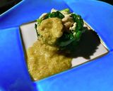 鶏胸肉とほうれん草マスタードソース作り方8写真