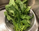 Spinach Sauté作り方1写真