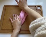 ☆桜ちぎりパン☆いちごジャム入り作り方4写真