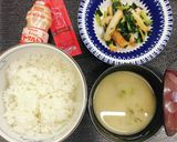 【病院】さつまあげ煮【朝食】作り方5写真