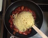 超簡単☆旨味堪能！チョリソー風ナポリタン作り方4写真