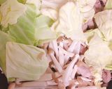豚こま肉の甘辛味噌炒め作り方2写真