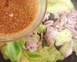 豚こま肉の甘辛味噌炒め作り方3写真
