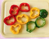 ボロニアソーセージで花畑ＢＥＮＴＯ作り方3写真