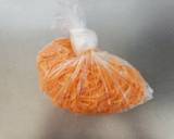 彩りプラス♪にんじんと枝豆のだし和え作り方1写真