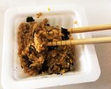 納豆にふりかけ！作り方1写真