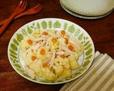 カリフラワーと鶏胸肉のホットサラダ作り方7写真