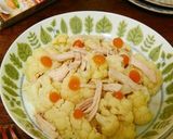 カリフラワーと鶏胸肉のホットサラダ作り方6写真