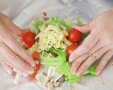トースターで簡単！鮭とチーズのホイル焼き作り方5写真