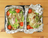 トースターで簡単！鮭とチーズのホイル焼き作り方7写真